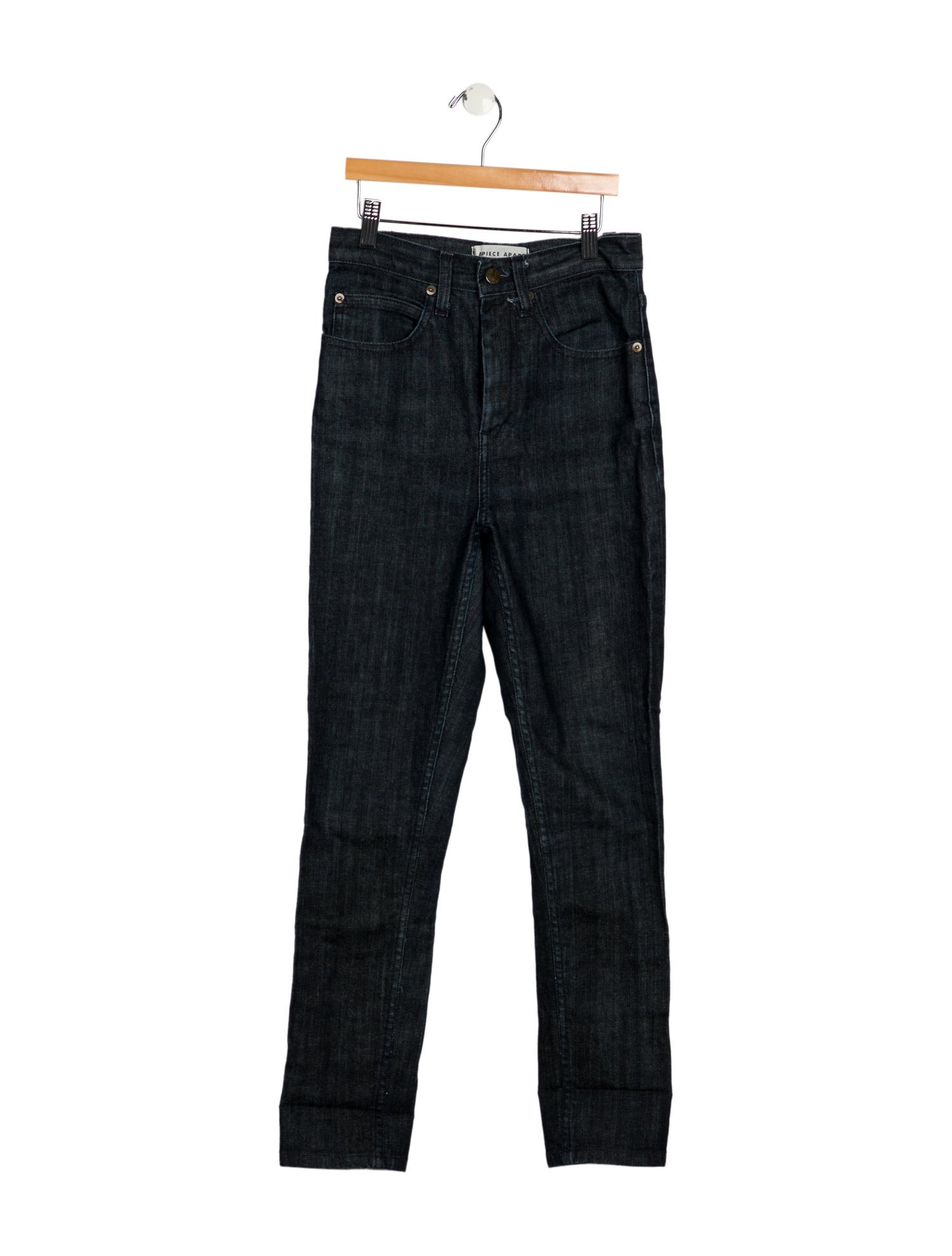 Apiece Apart Mid-Rise Skinny Leg Jeans