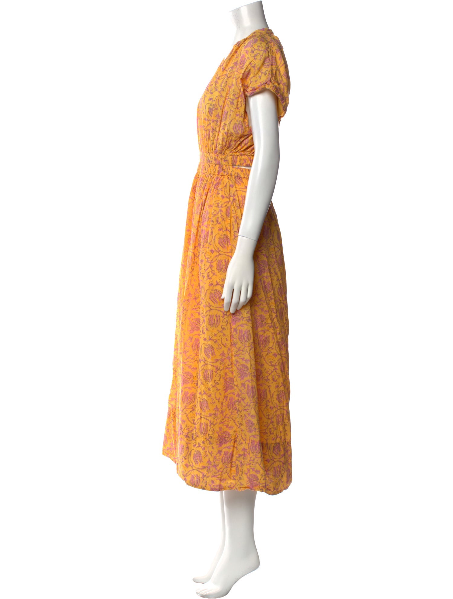 Apiece Apart Silk Long Dress