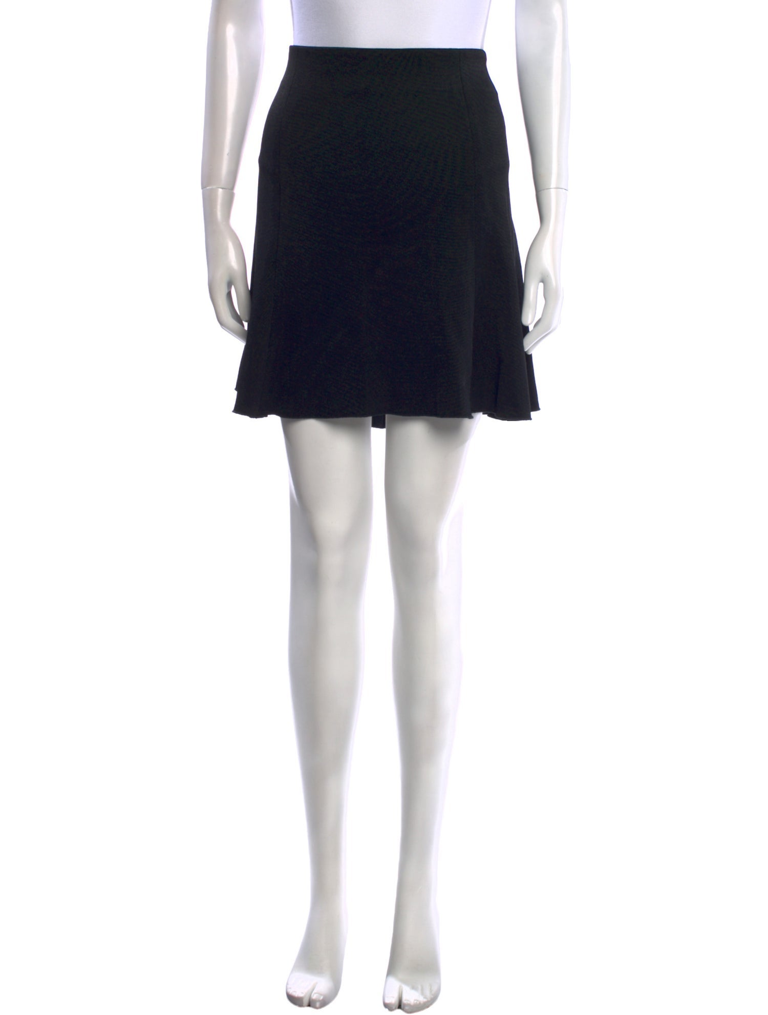 Apiece Apart Pleated Accents Mini Skirt