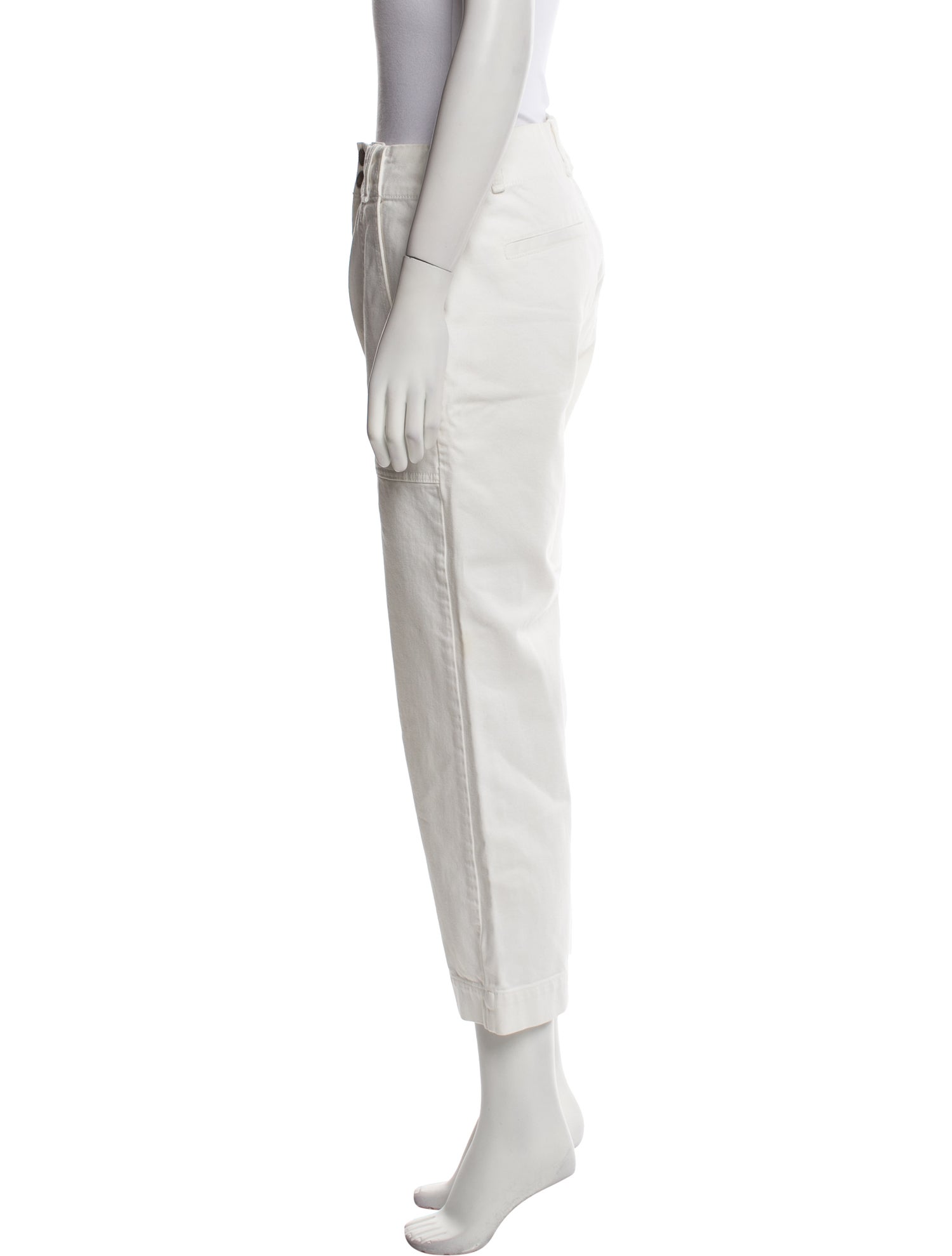 Apiece Apart High-Rise Straight Leg Jeans