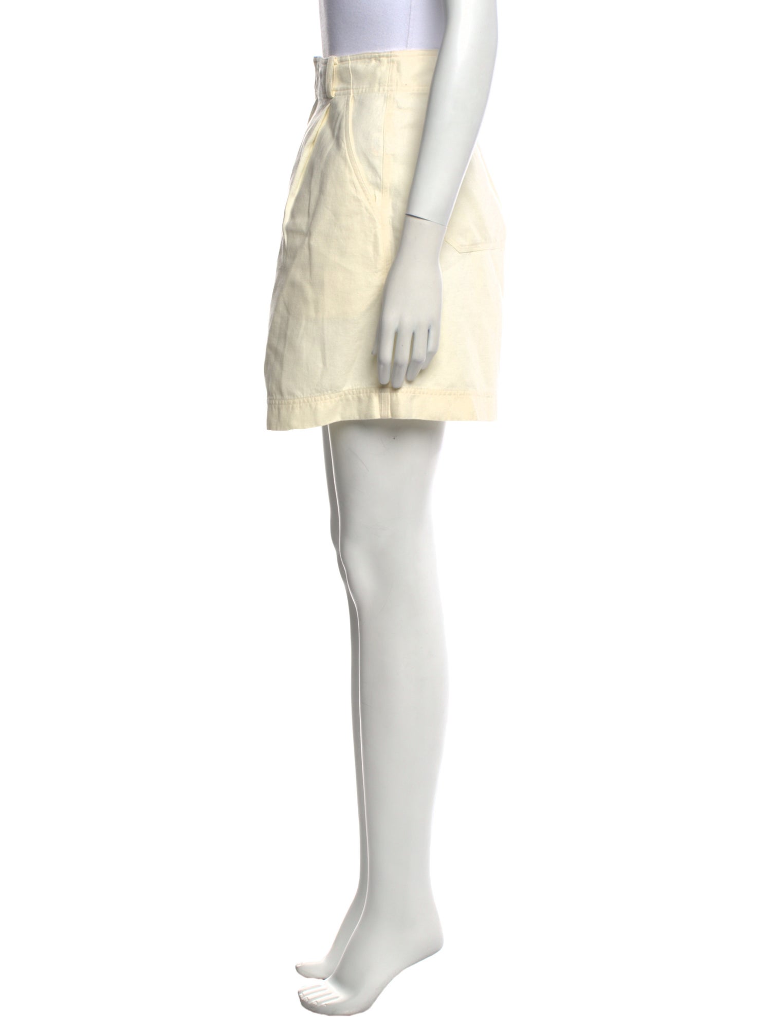 Apiece Apart Linen Mini Shorts