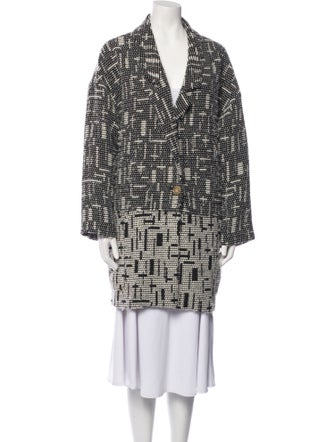 Apiece Apart Tweed Pattern Coat