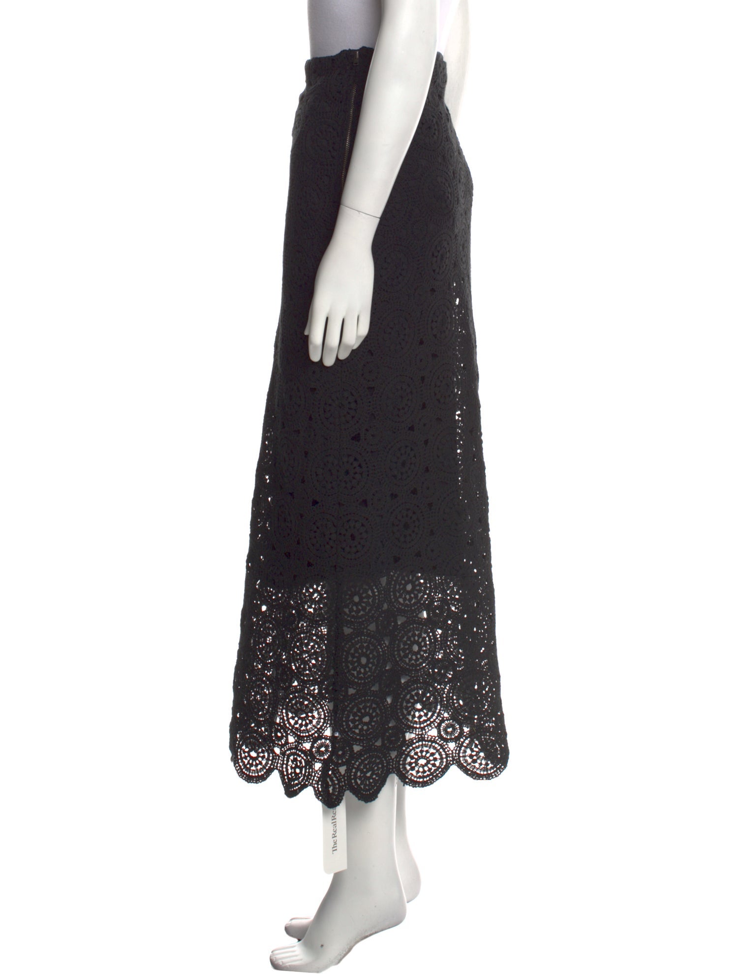 Apiece Apart Lace Pattern Midi Length Skirt w/ Tags