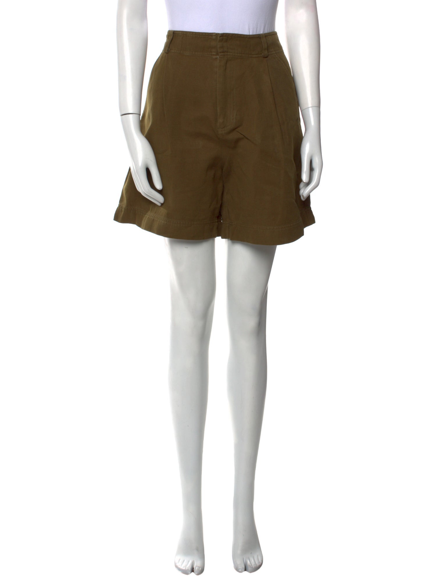 Apiece Apart Linen Knee-Length Shorts