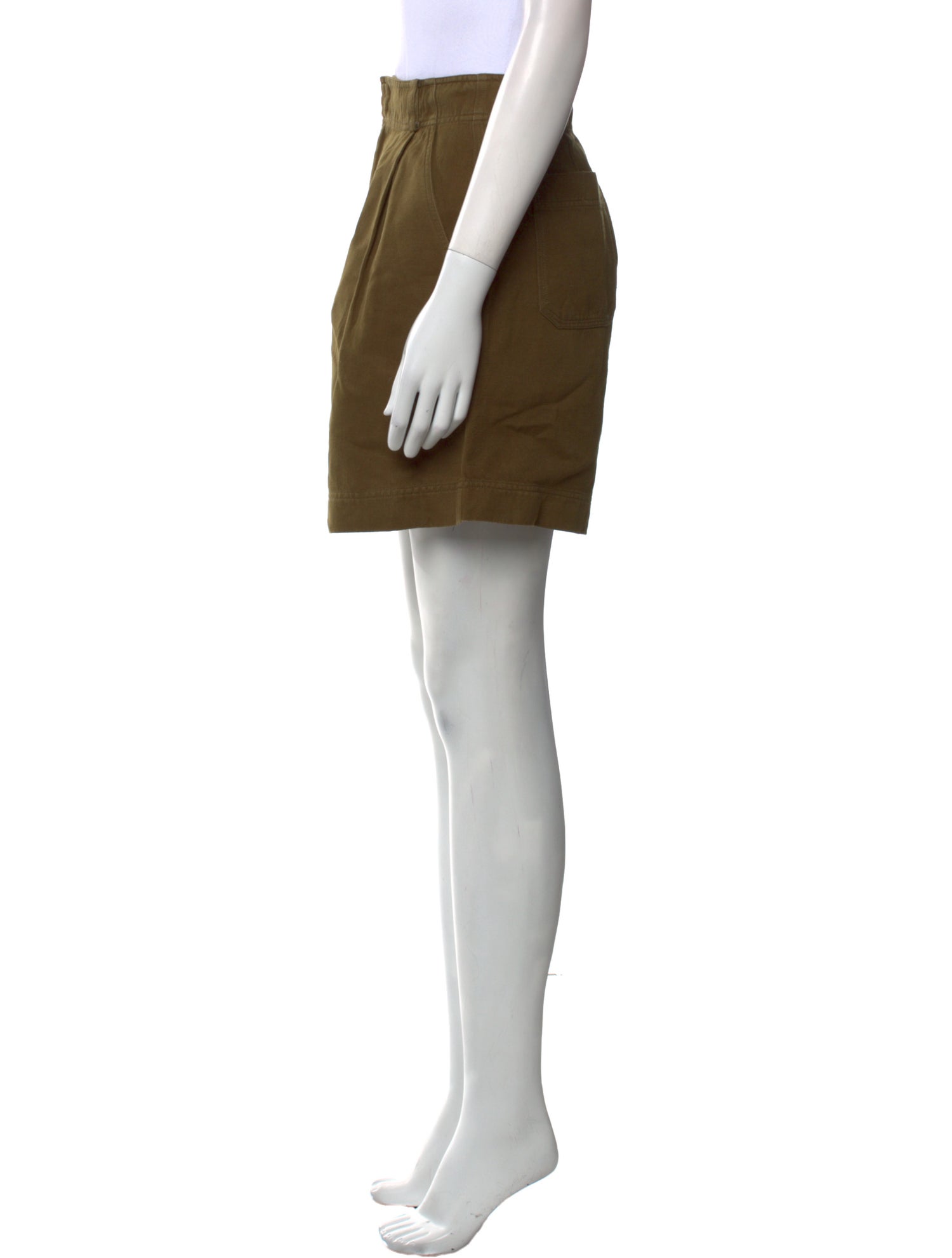 Apiece Apart Linen Knee-Length Shorts