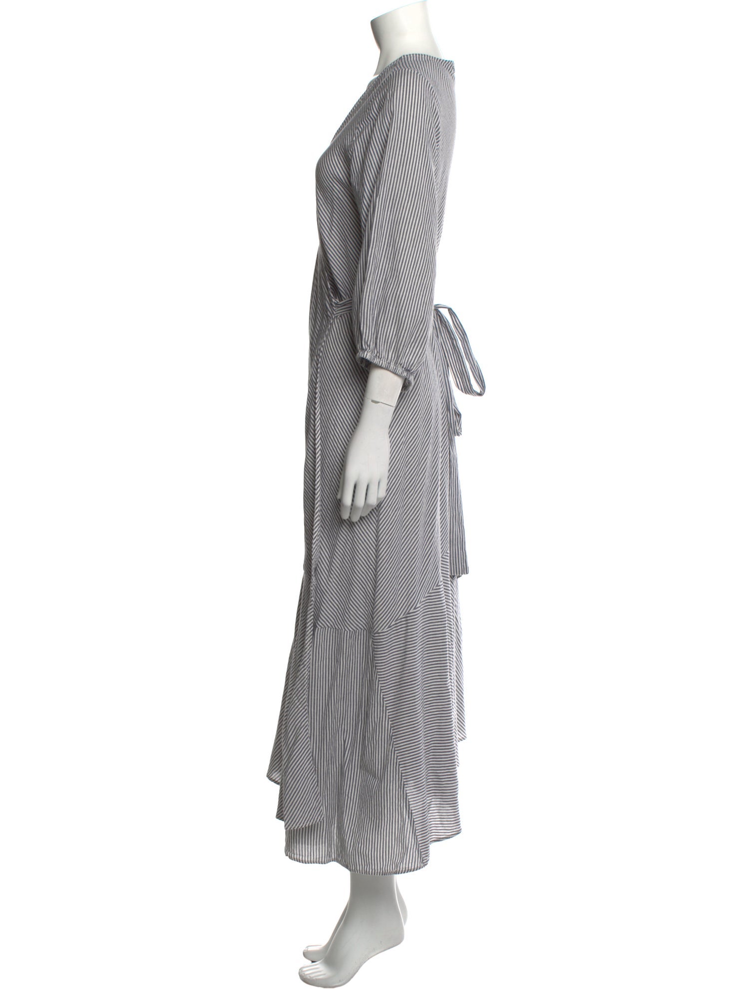 Apiece Apart Striped Long Dress