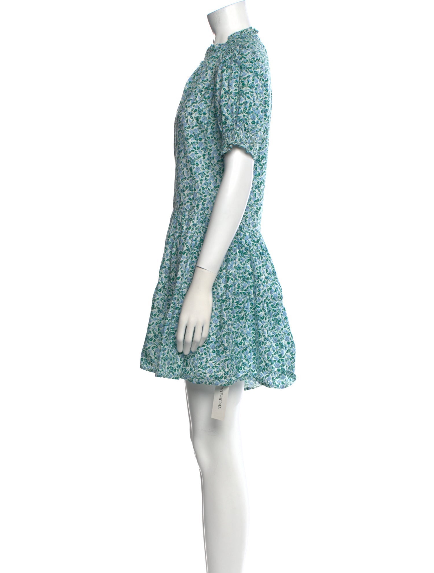 Apiece Apart Floral Print Mini Dress