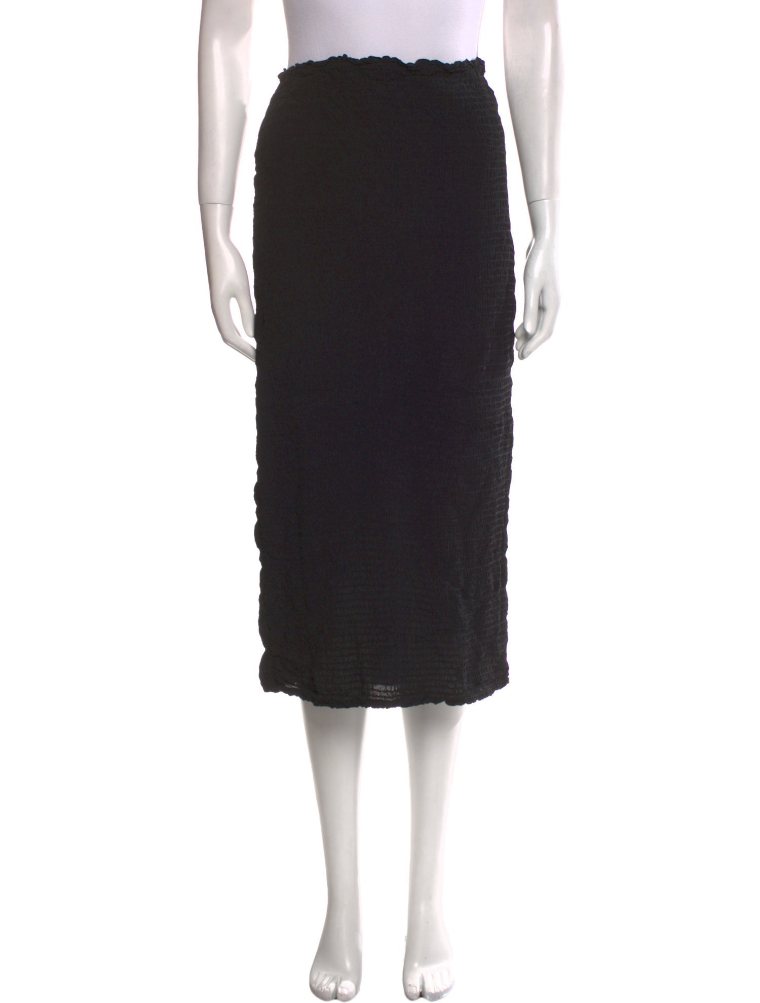 Apiece Apart Ruffle Embellishment Midi Length Skirt