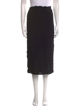 Apiece Apart Ruffle Embellishment Midi Length Skirt