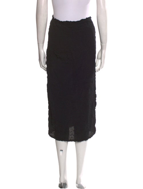 Apiece Apart Ruffle Embellishment Midi Length Skirt