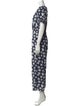 Apiece Apart Linen Floral Print Jumpsuit