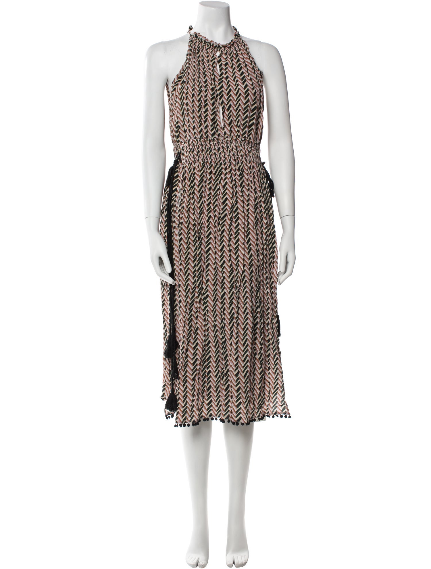 Apiece Apart Silk Midi Length Dress