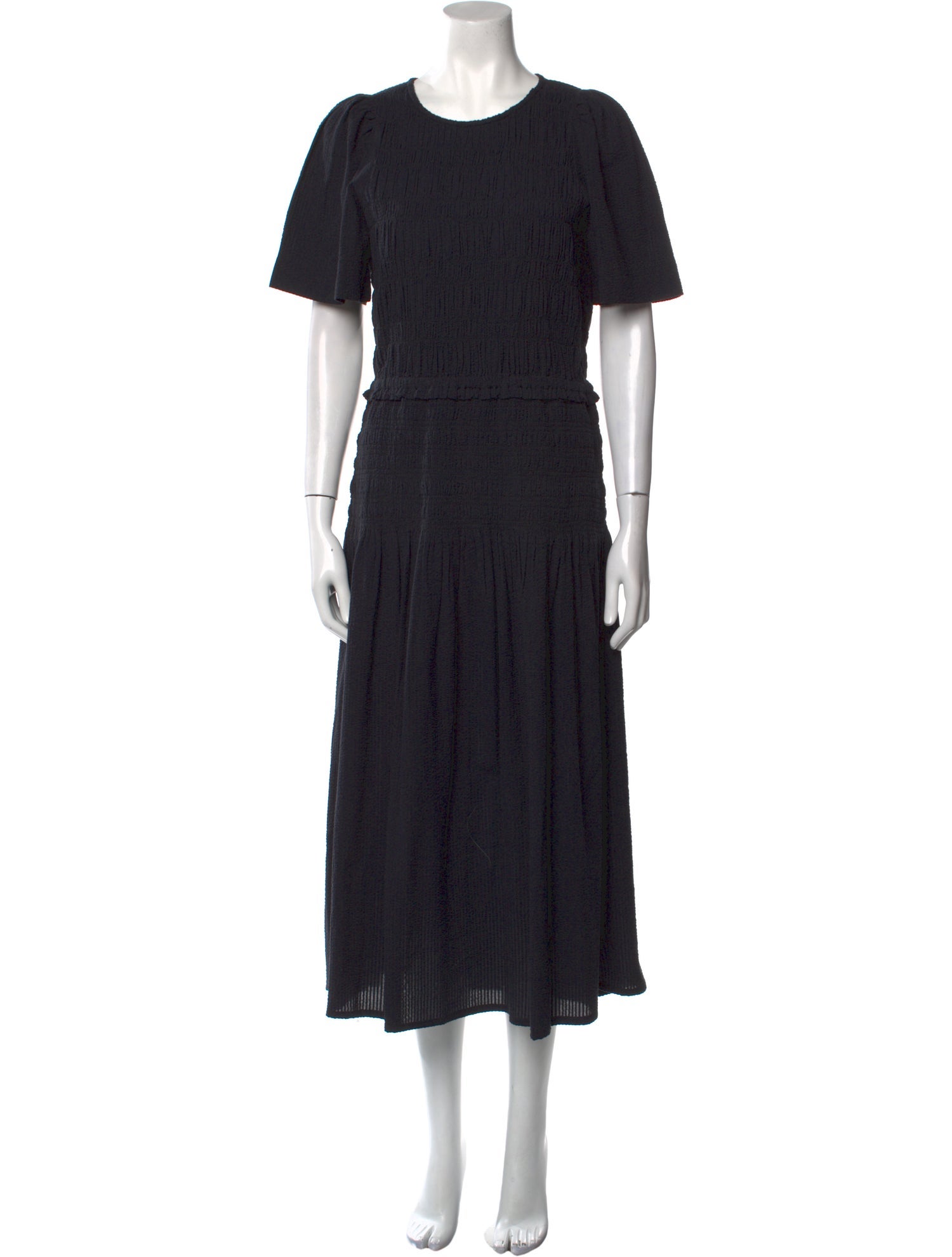Apiece Apart Crew Neck Long Dress