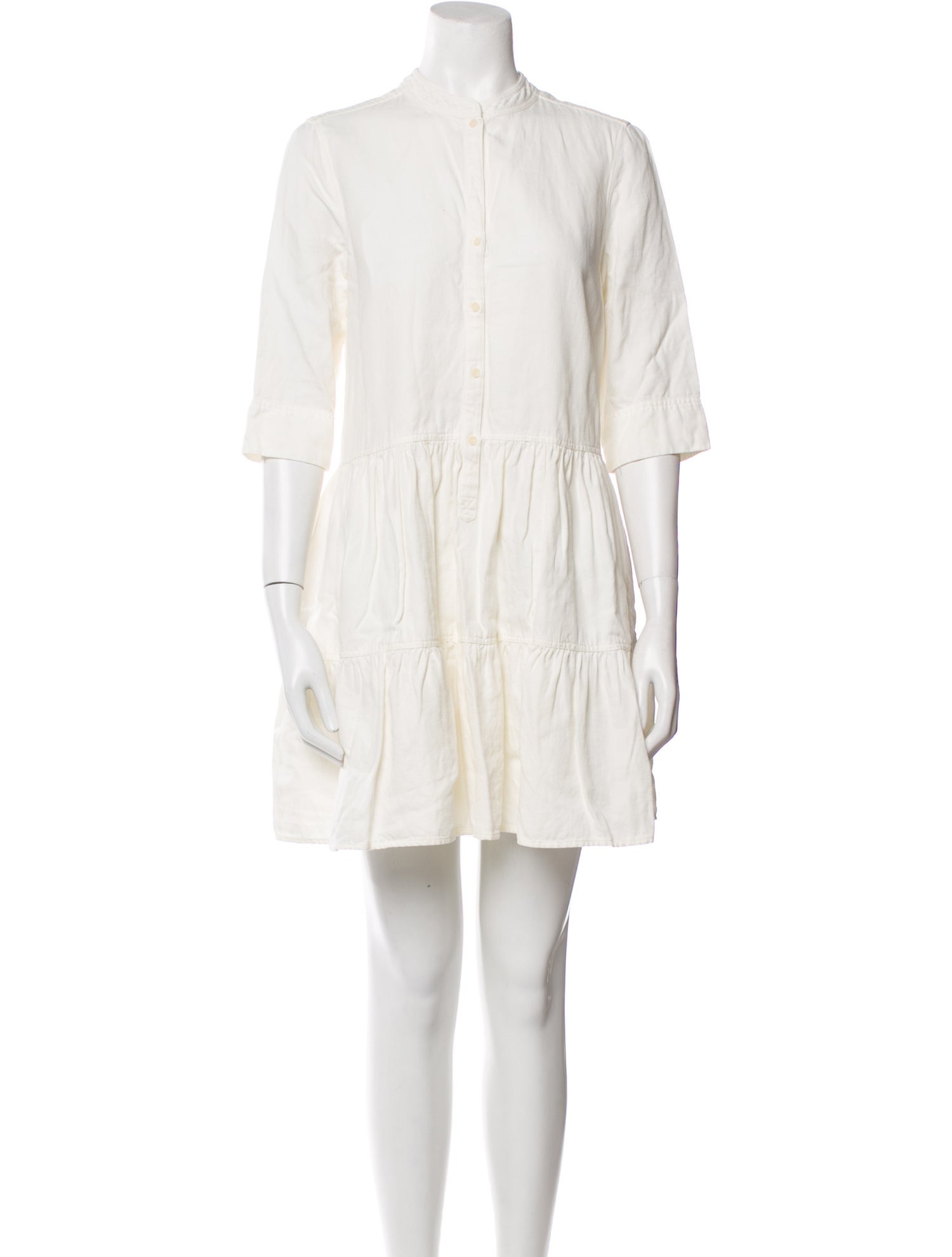 Apiece Apart Linen Mini Dress