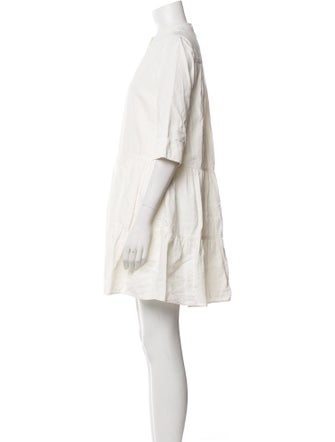 Apiece Apart Linen Mini Dress