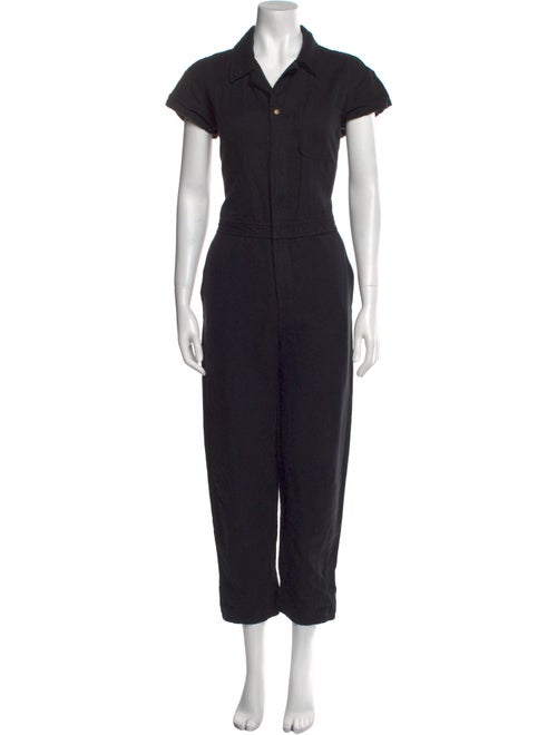 Apiece Apart Linen Crew Neck Jumpsuit