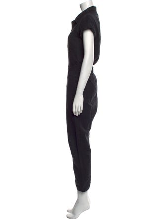 Apiece Apart Linen Crew Neck Jumpsuit