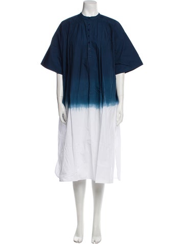 Apiece Apart Dresses Colorblock Pattern Midi Length Dress S