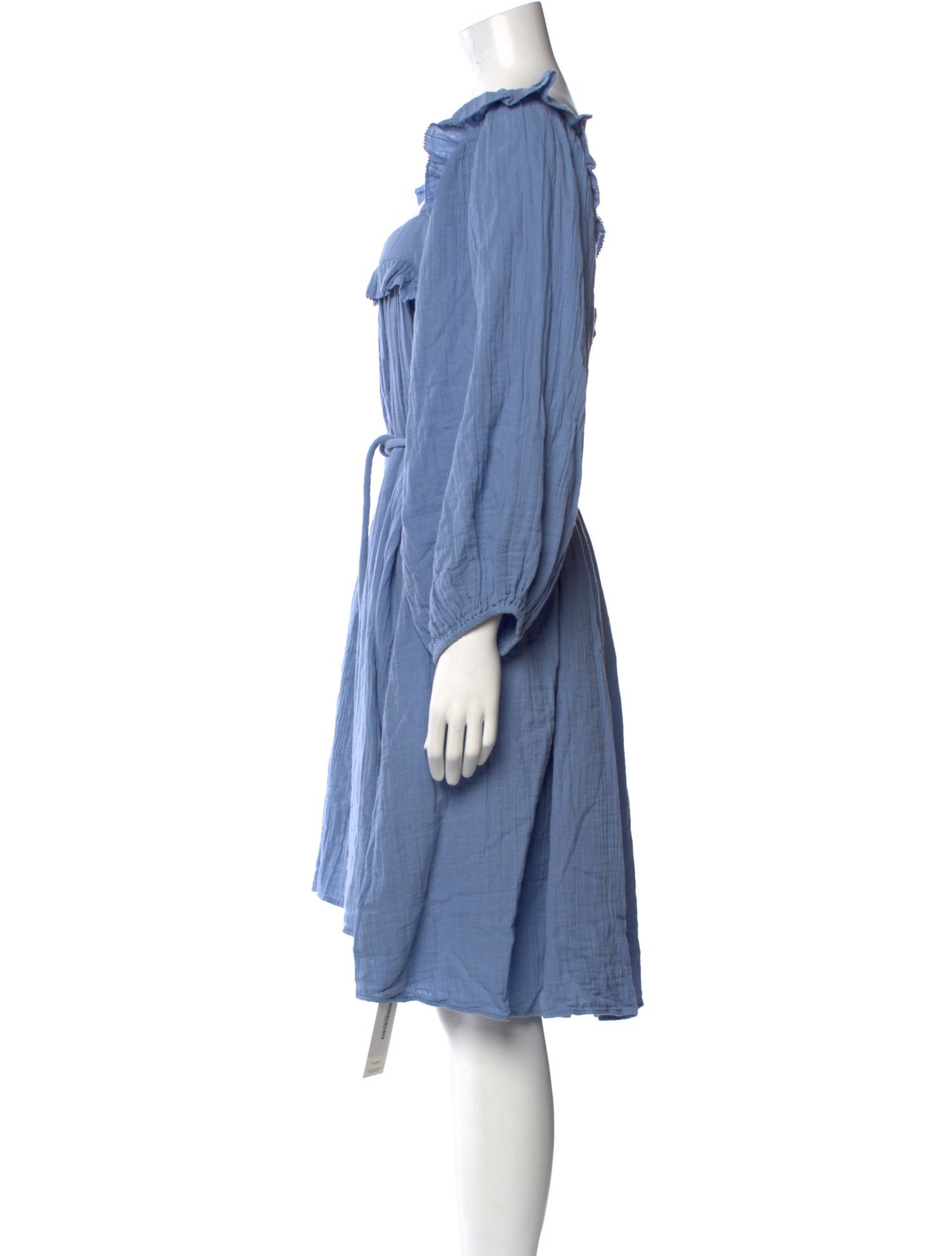 Apiece Apart Square Neckline Mini Dress