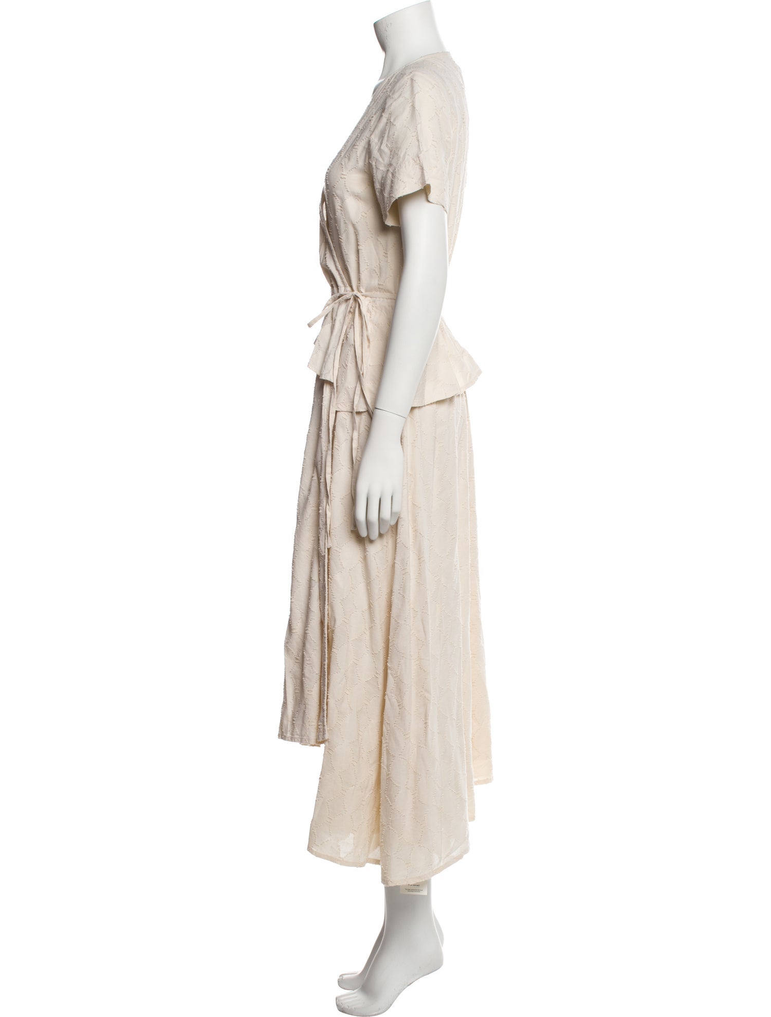 Apiece Apart V-Neck Long Dress