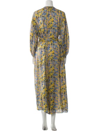 Apiece Apart Printed Scoop Neck Jumpsuit