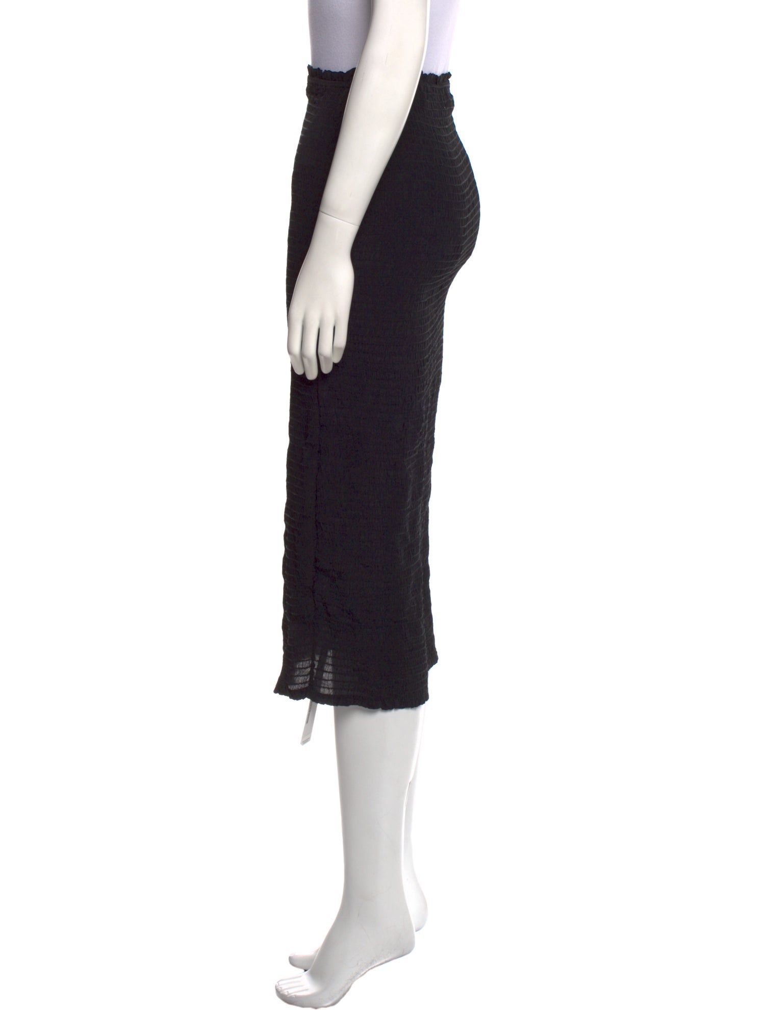 Apiece Apart Ruffle Embellishment Midi Length Skirt