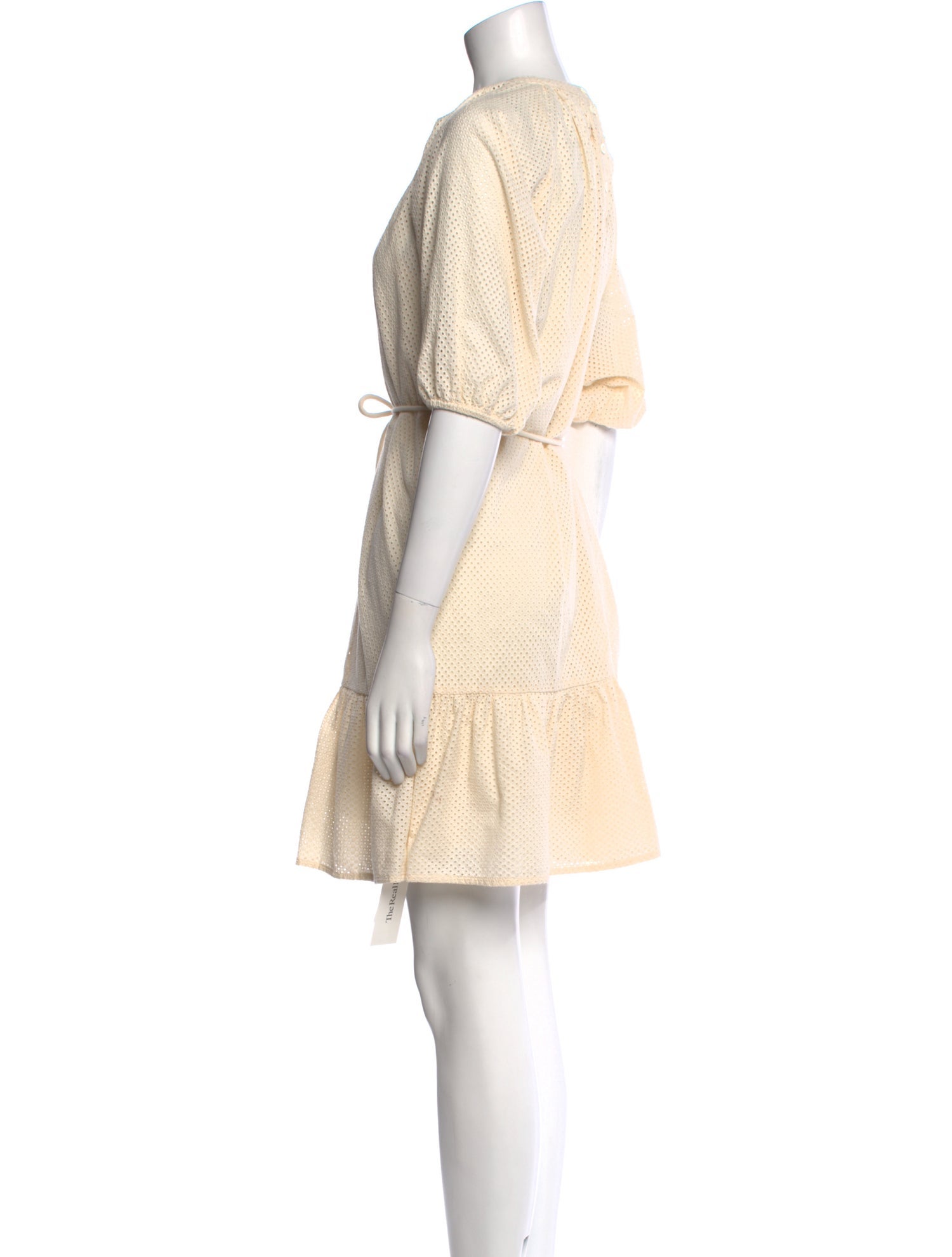 Apiece Apart Crew Neck Knee-Length Dress