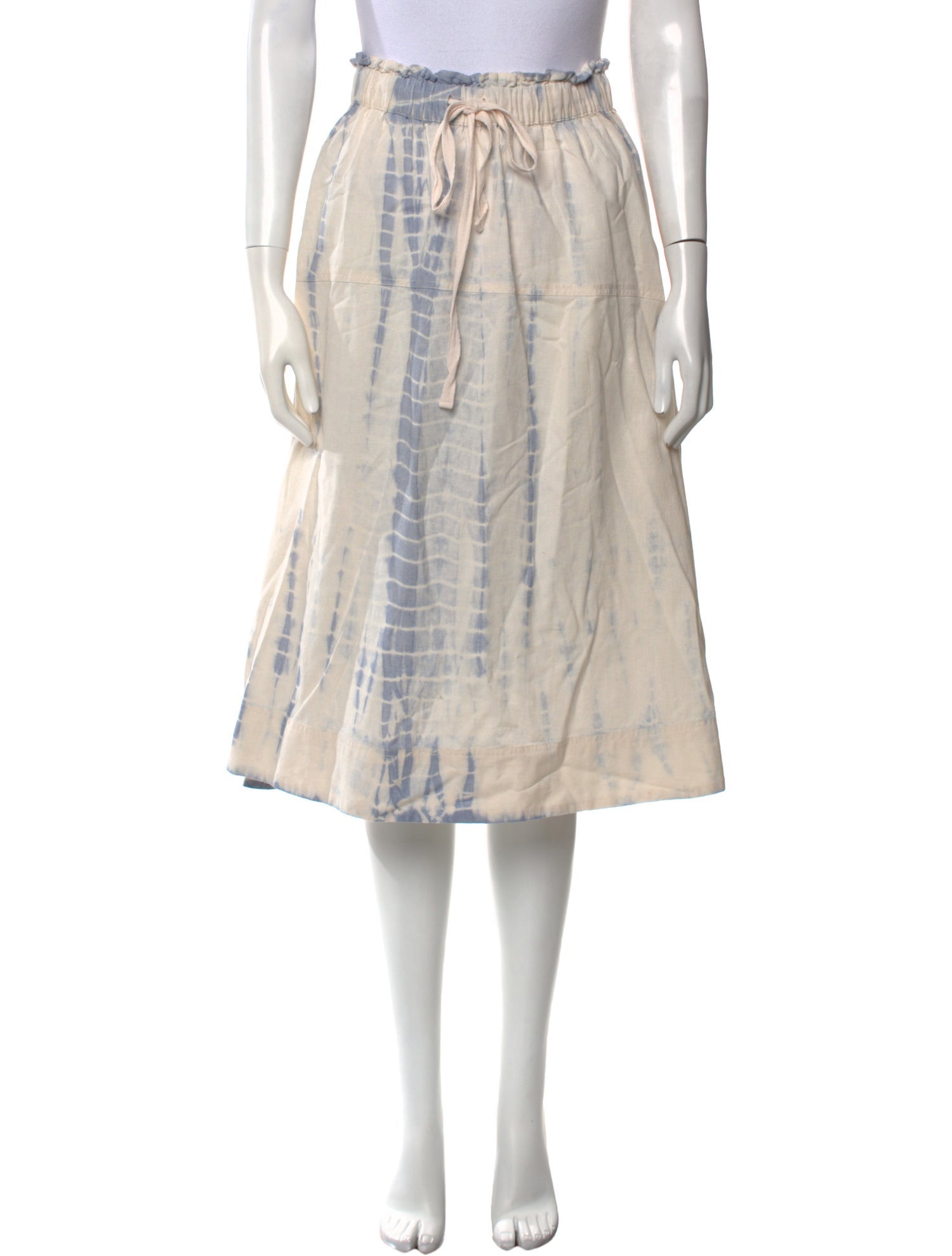 Apiece Apart Camouflage Print Knee-Length Skirt