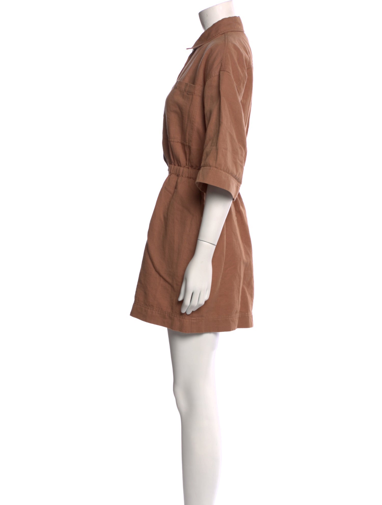 Apiece Apart Linen Mini Dress