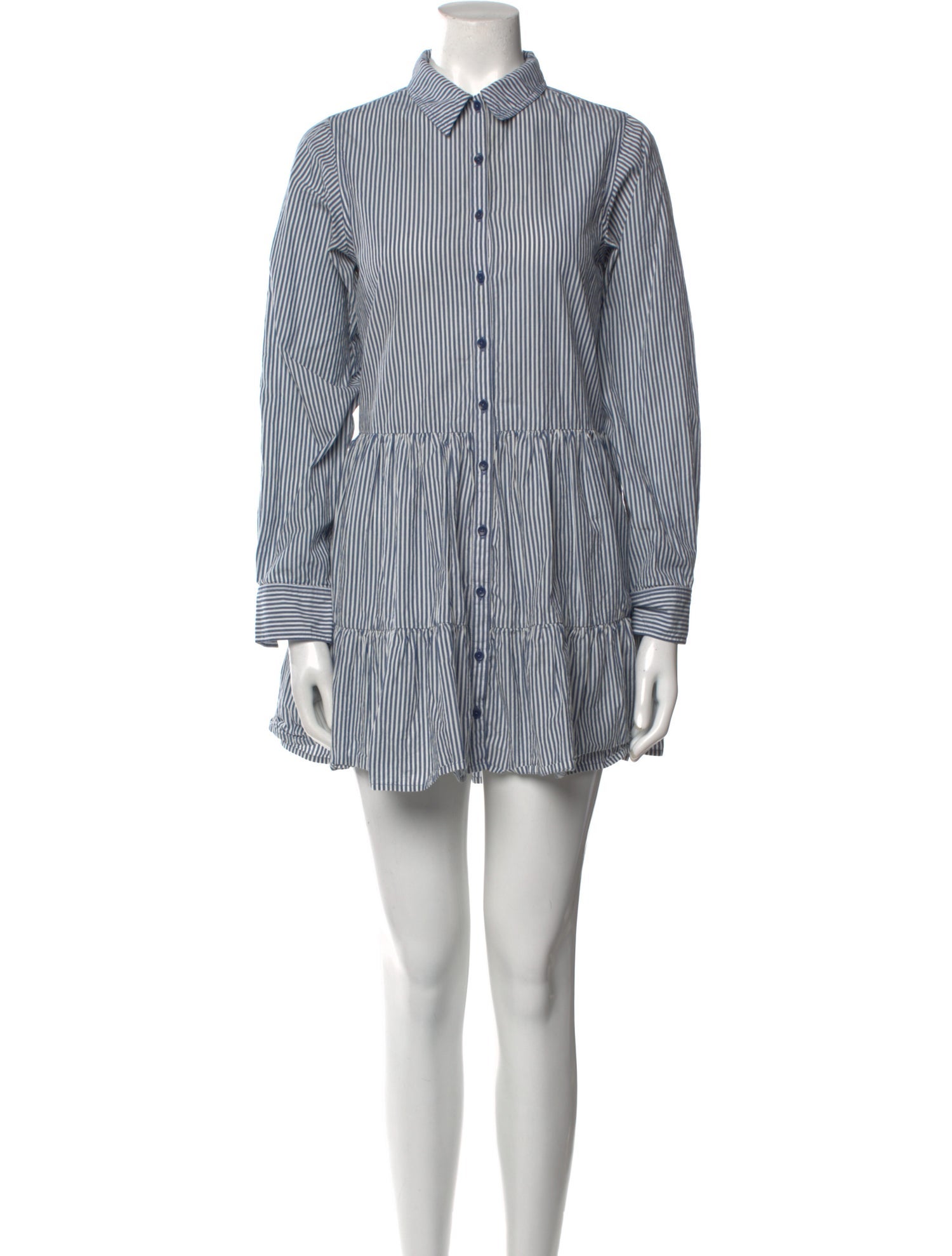 Apiece Apart Striped Mini Dress