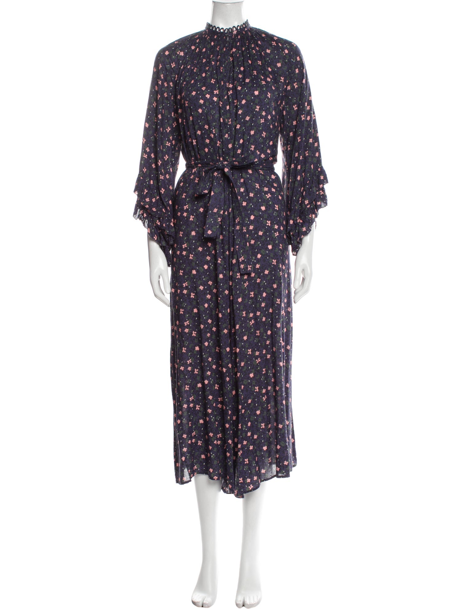 Apiece Apart Printed Crew Neck Jumpsuit