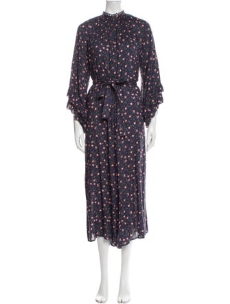 Apiece Apart Printed Crew Neck Jumpsuit