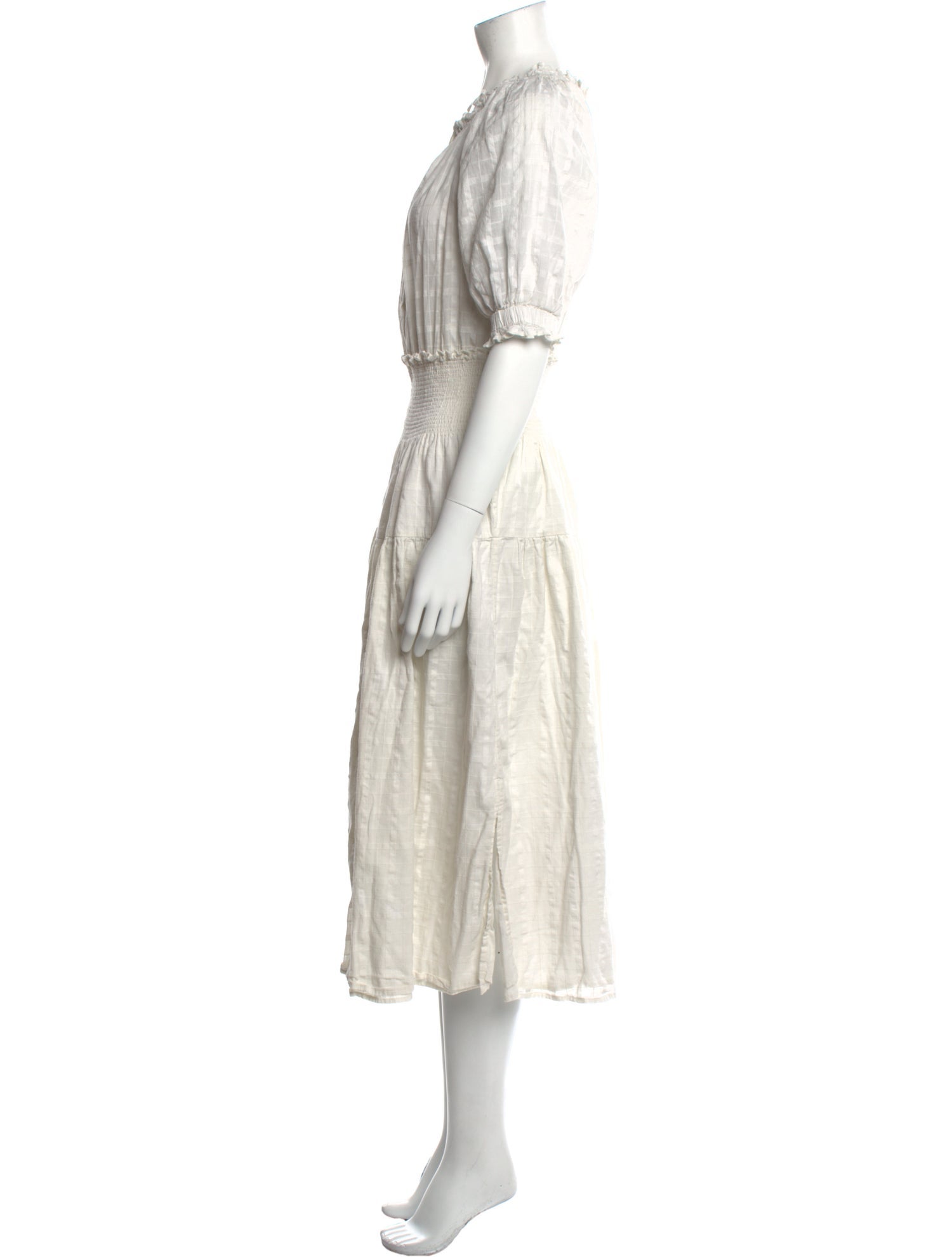 Apiece Apart Crew Neck Long Dress