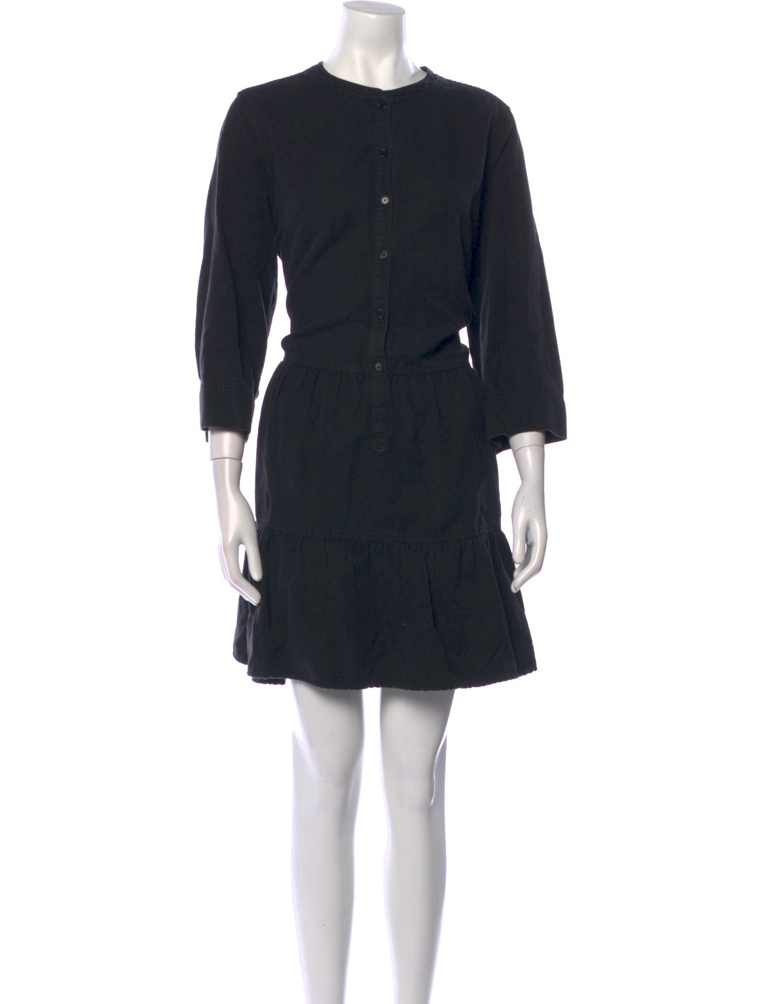 Apiece Apart Crew Neck Mini Dress