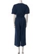 Apiece Apart Linen V-Neck Jumpsuit