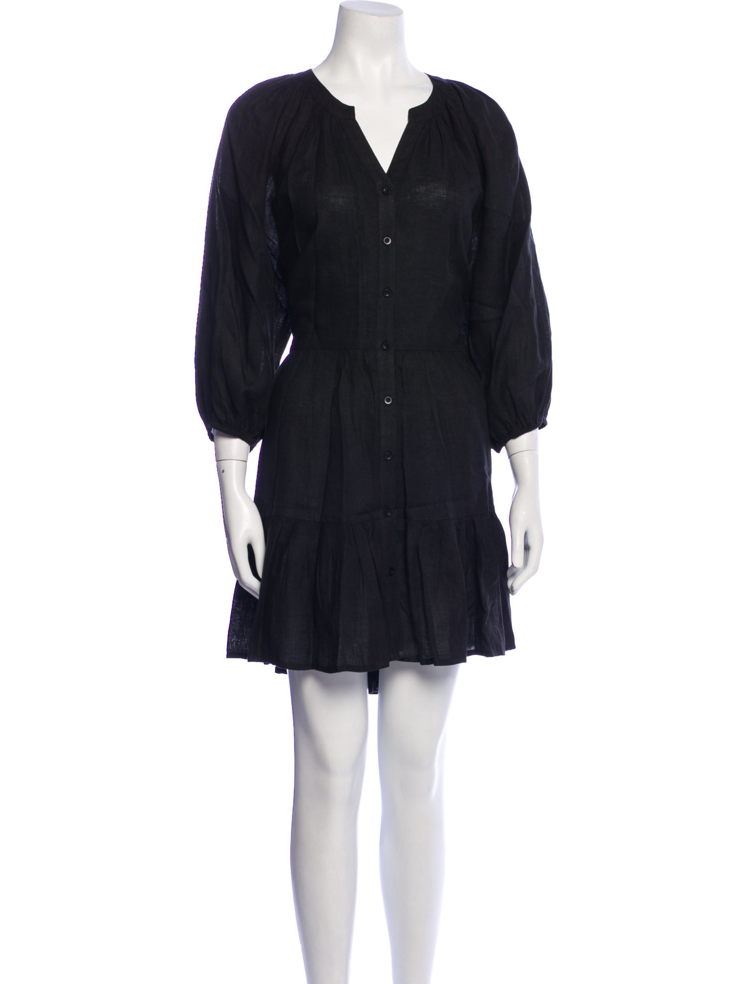 Apiece Apart Linen Mini Dress