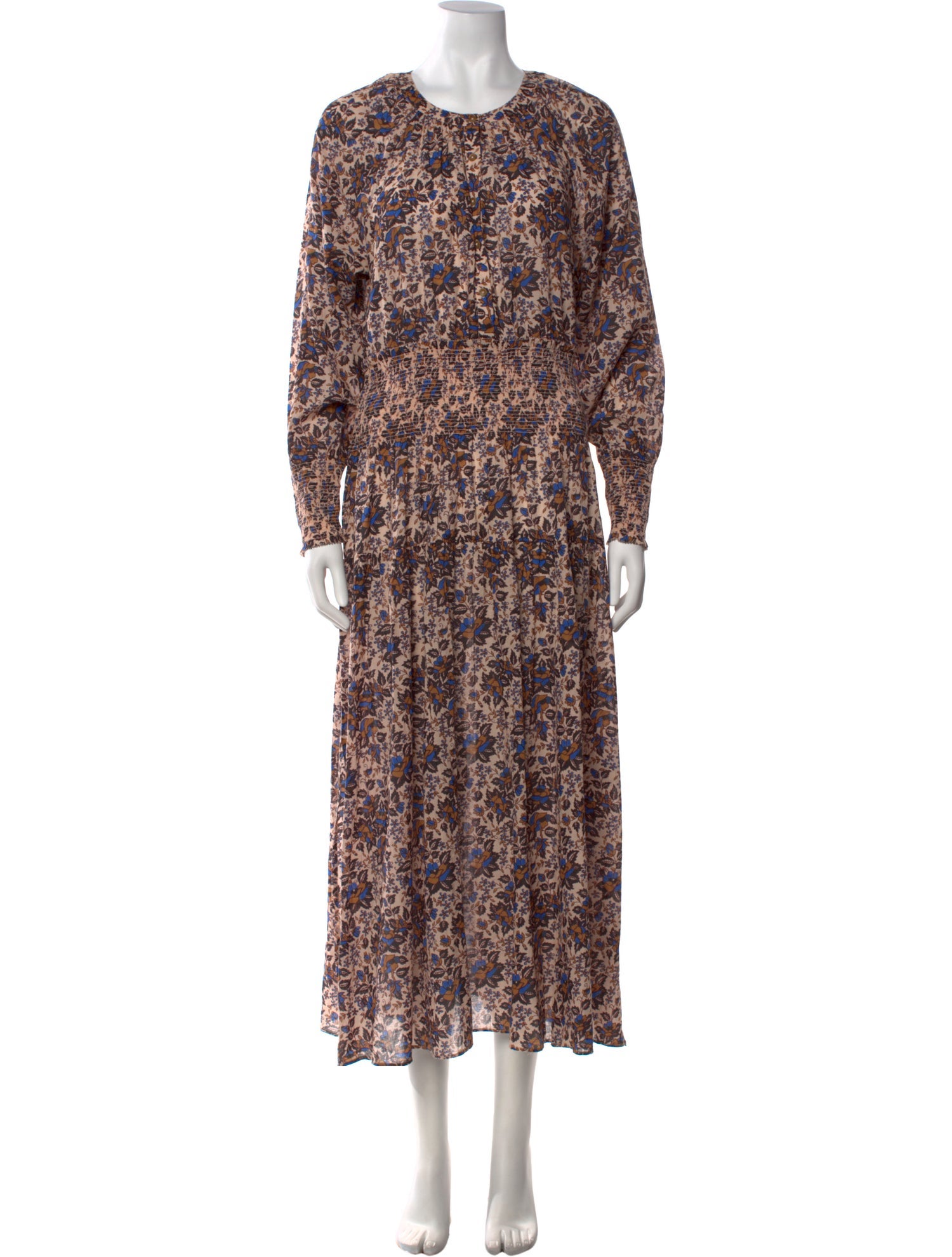 Apiece Apart Printed Long Dress