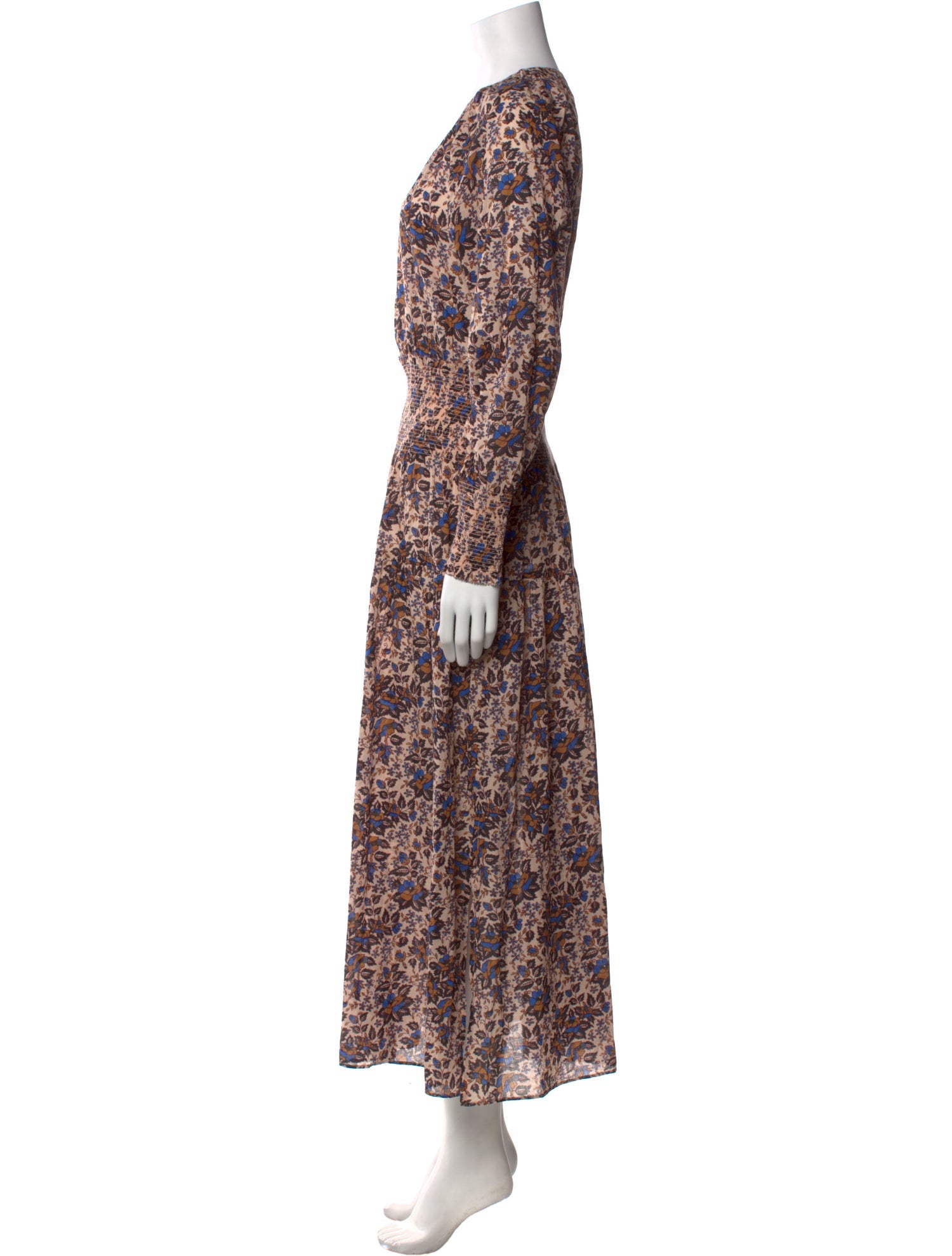 Apiece Apart Printed Long Dress
