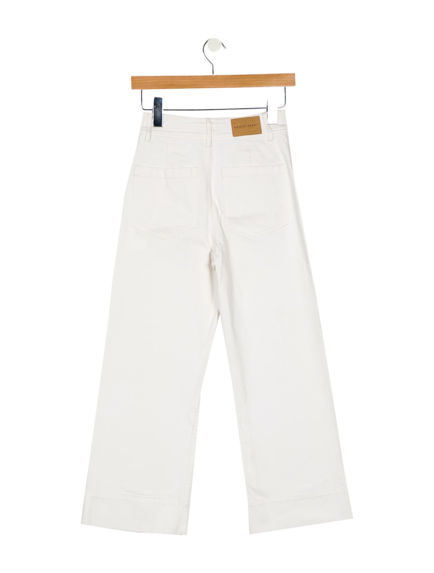 Apiece Apart High-Rise Wide Leg Jeans