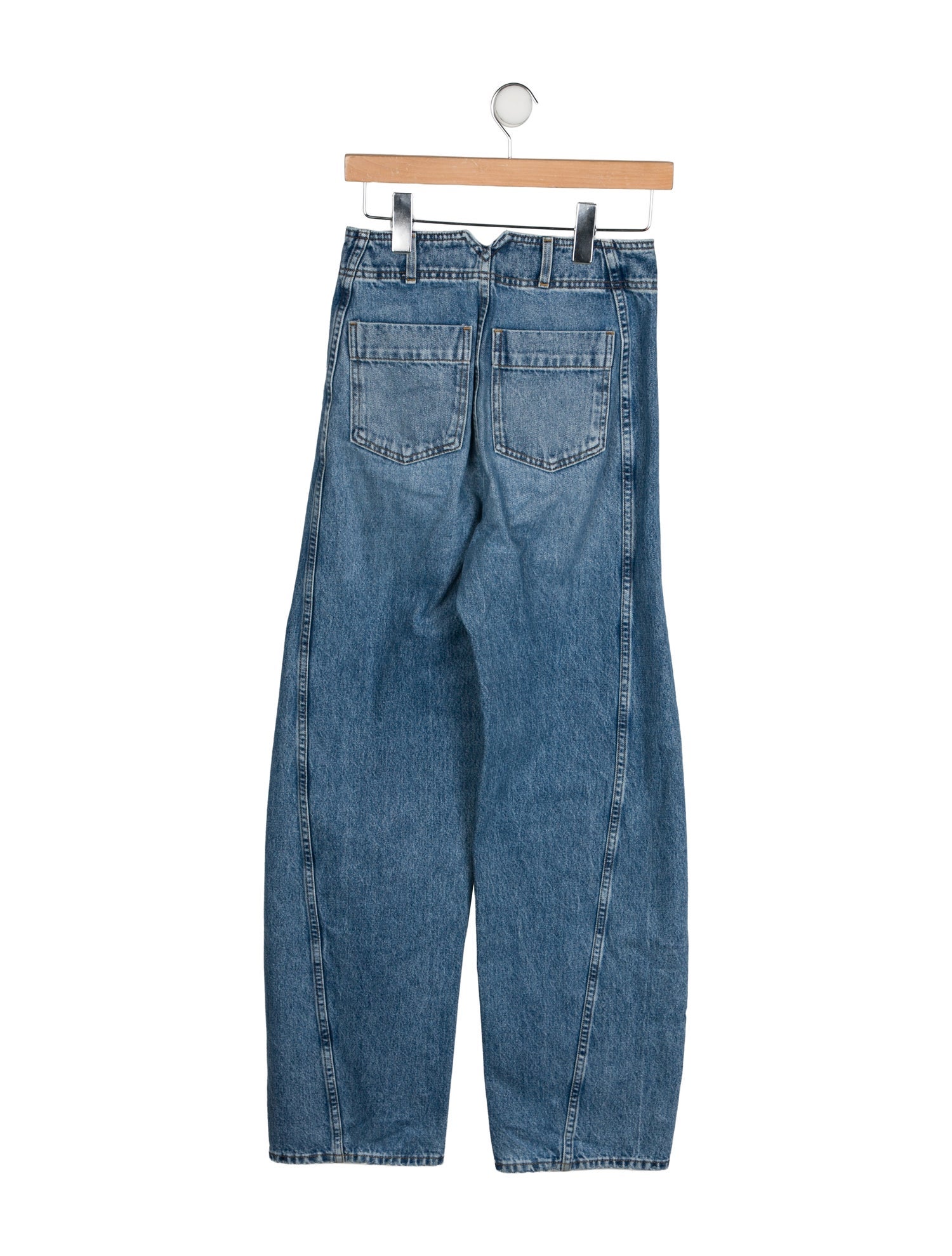 Apiece Apart High-Rise Wide Leg Jeans