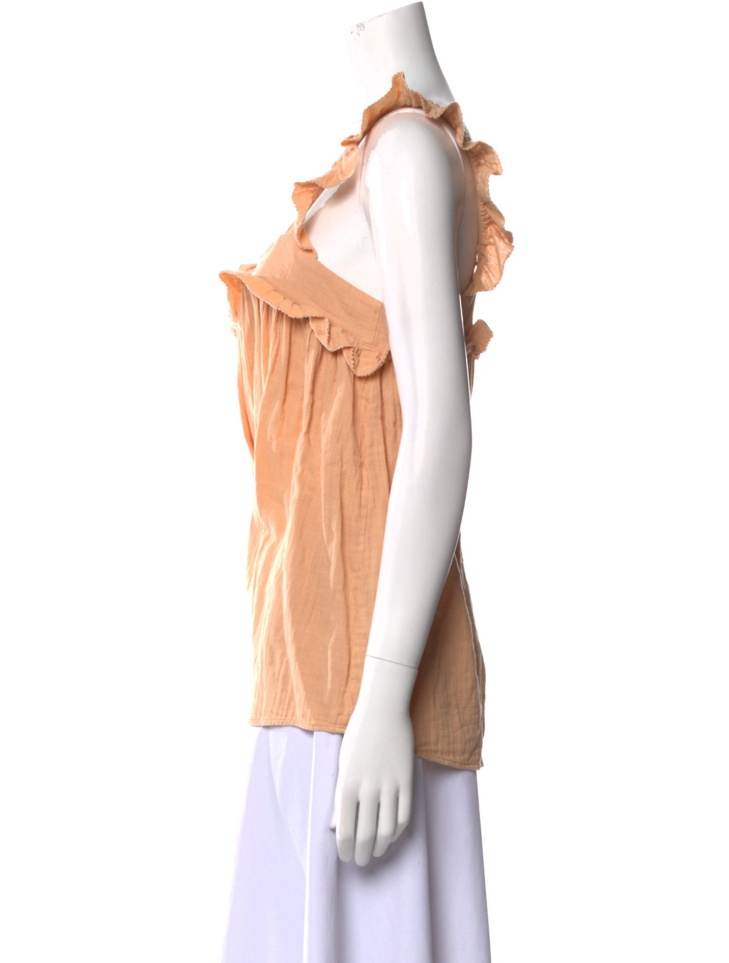 Apiece Apart Square Neckline Sleeveless Top