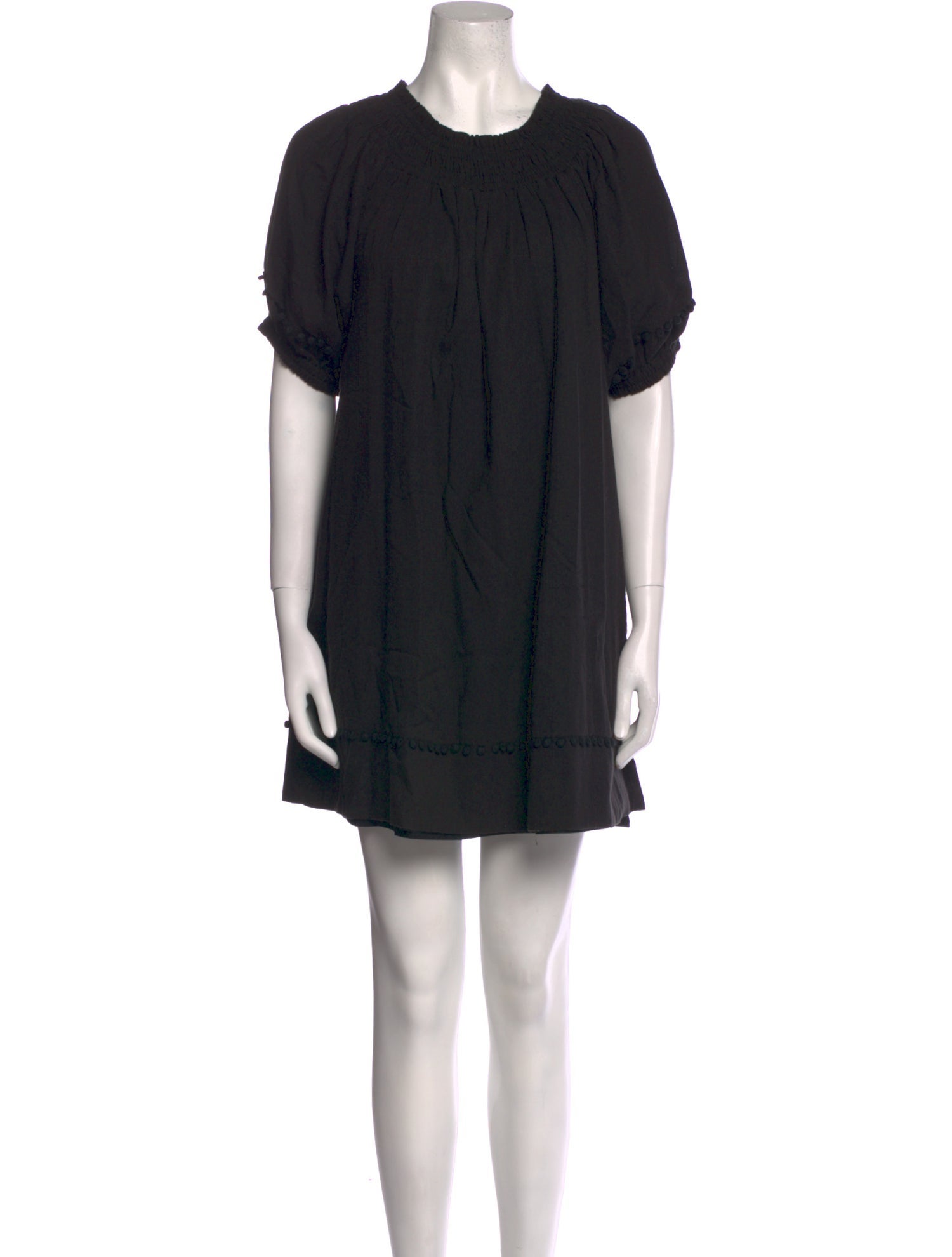 Apiece Apart Crew Neck Mini Dress
