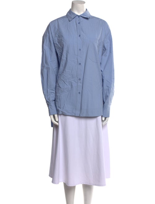 Apiece Apart Long Sleeve Button-Up Top