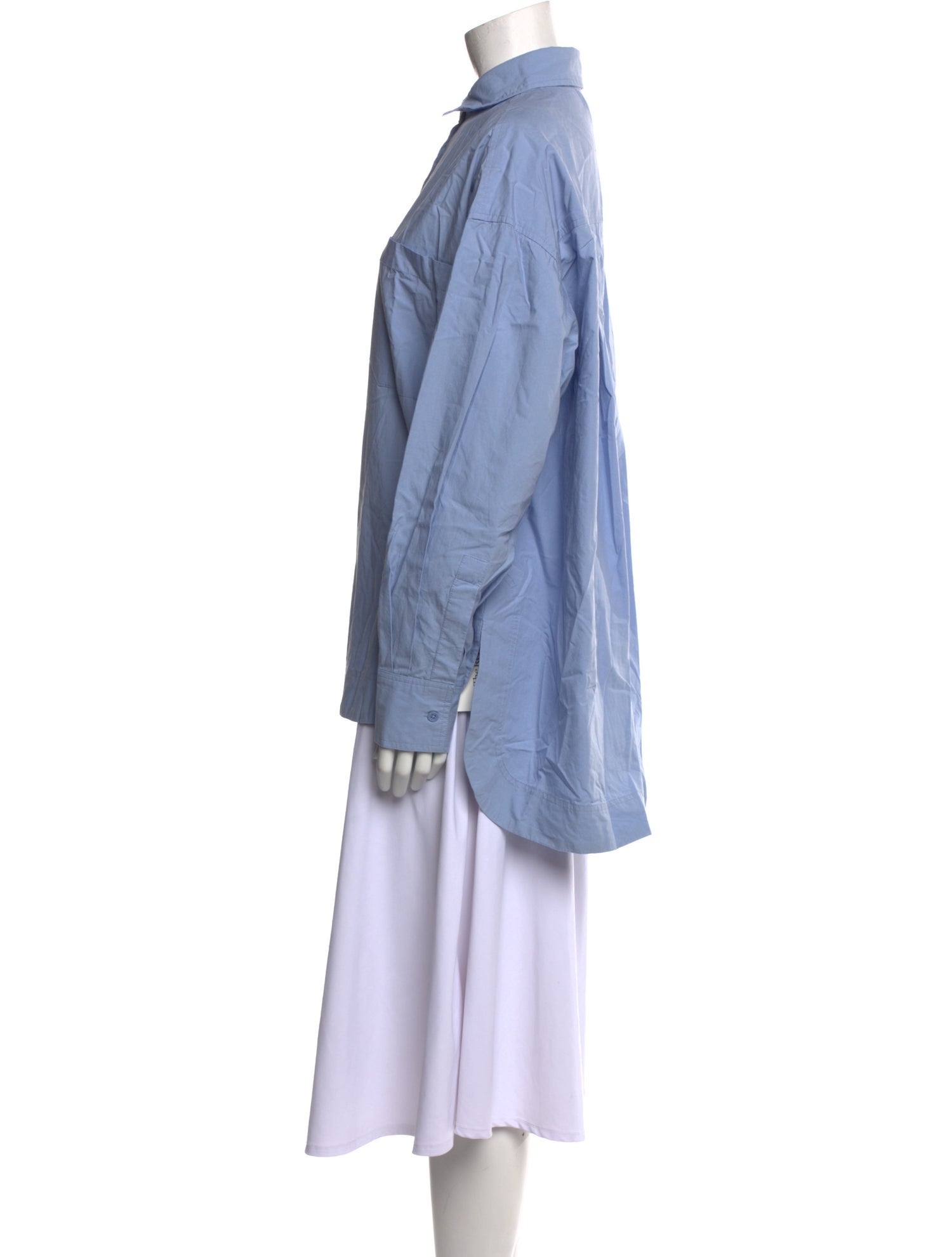 Apiece Apart Long Sleeve Button-Up Top