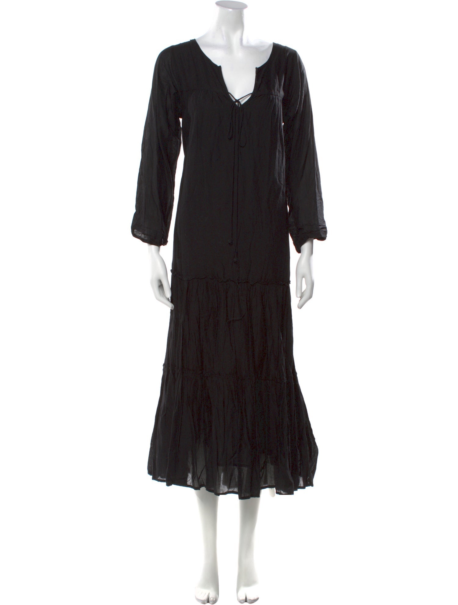 Apiece Apart V-Neck Long Dress