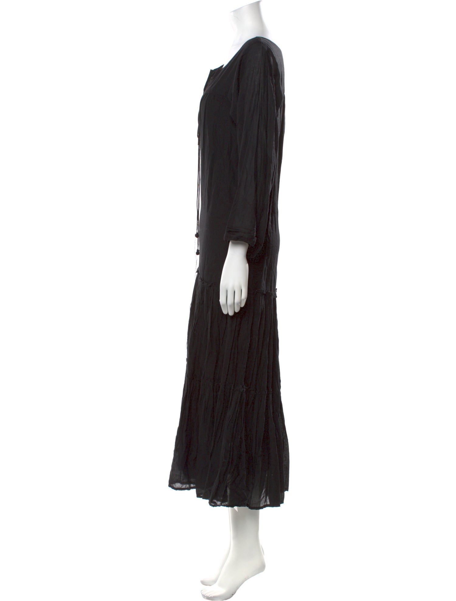Apiece Apart V-Neck Long Dress