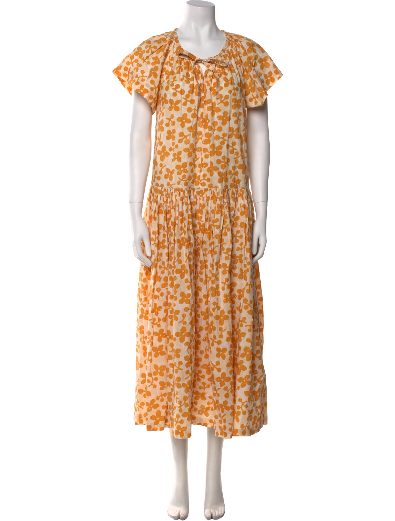 Apiece Apart Printed Long Dress