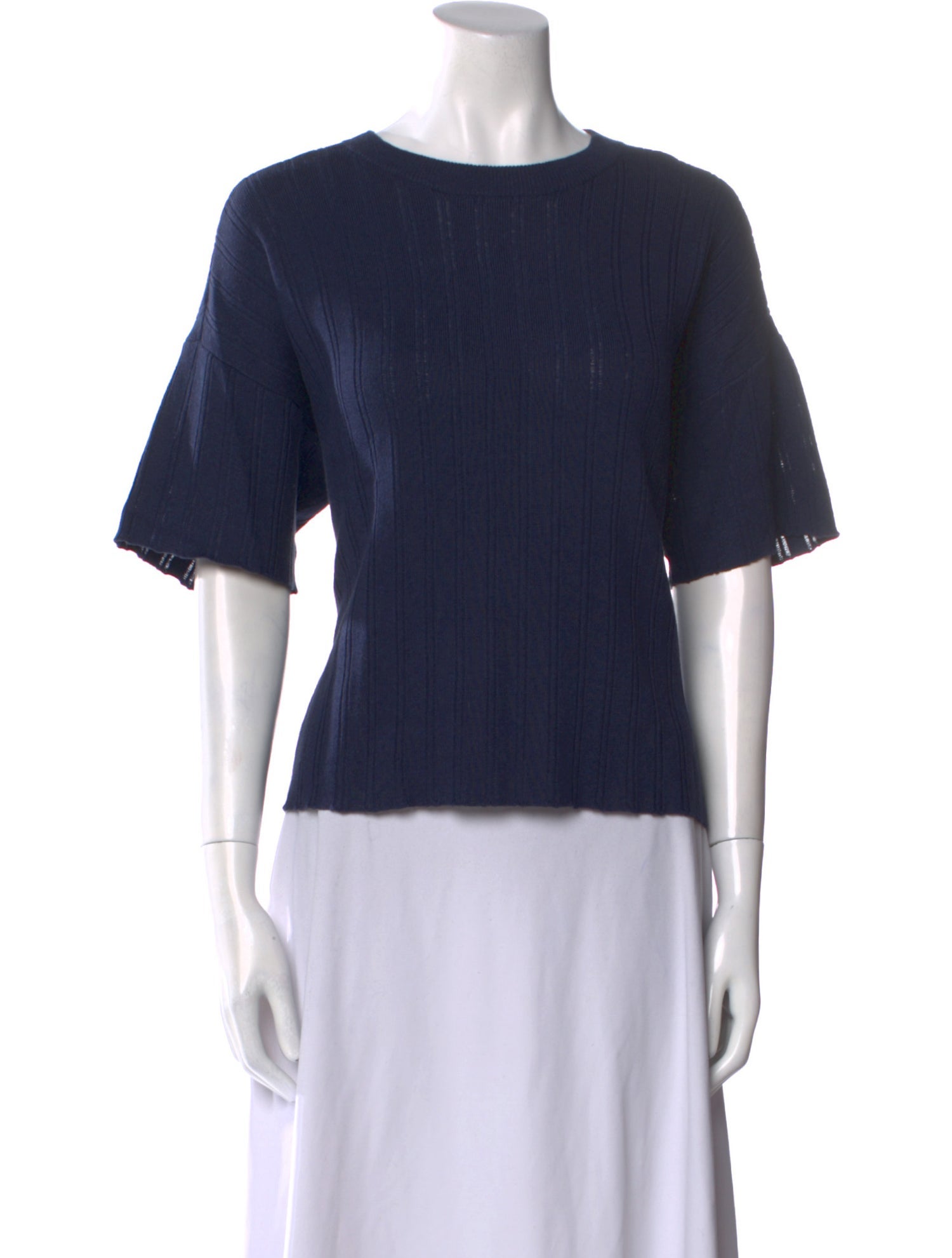 Apiece Apart Scoop Neck Short Sleeve T-Shirt