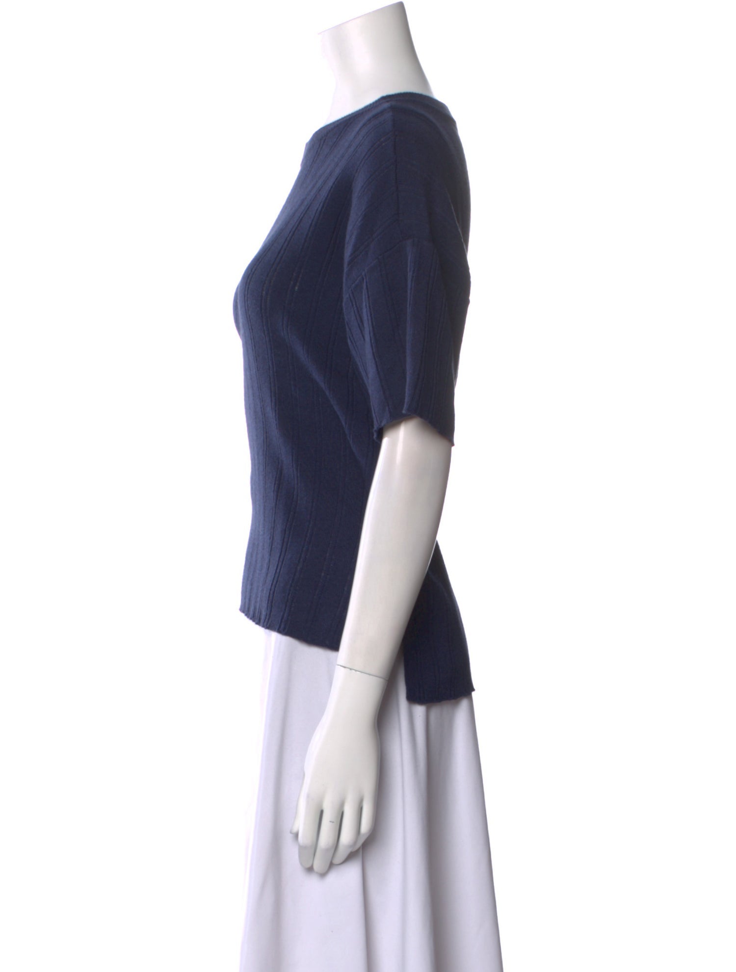 Apiece Apart Scoop Neck Short Sleeve T-Shirt