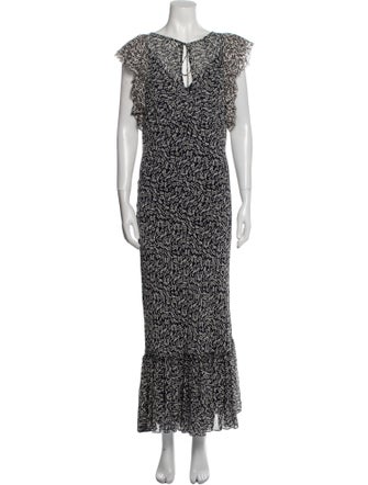 Apiece Apart Silk Long Dress